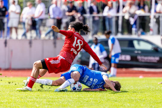 Oddevolds Gustav Forssell och Landskronas André Alvarez