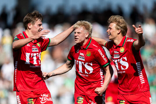 GAIS Max Andersson, Robert Frosti Thorkelsson och Rasmus