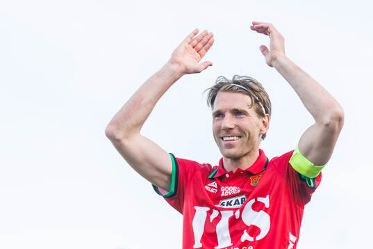 GAIS August Wängberg jublar