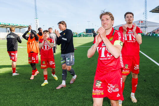 GAIS August Wängberg jublar