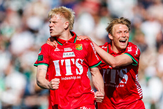 GAIS Robert Frosti Thorkelsson och Rasmus Niklasson