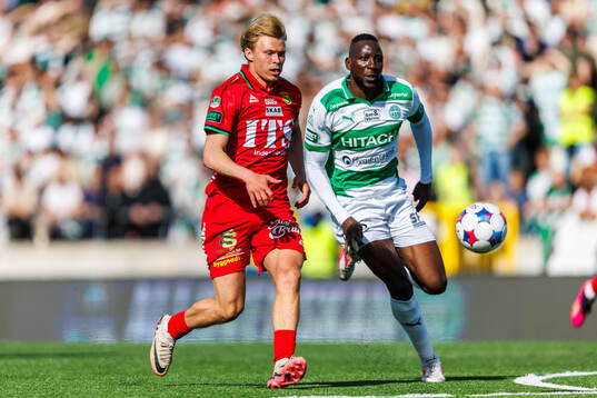GAIS Rasmus Niklasson Petrovic och Västerås Frederic