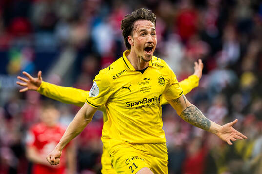 Andreas Helmersen of Bodø/Glimt celebrates