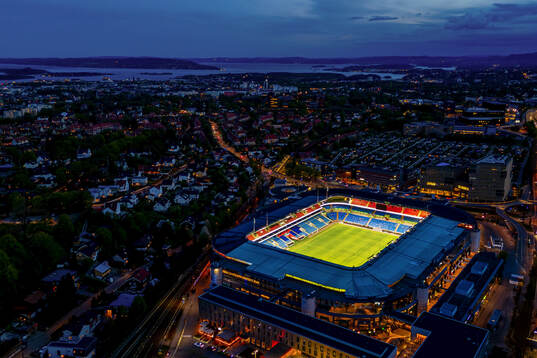 General view of Ullevaal stadion