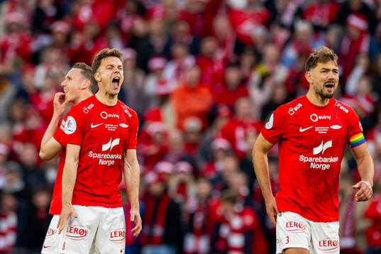 Joachim Soltvedt, Felix Horn Myhre and Fredrik Pallesen