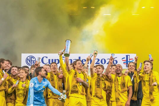 Patrick Berg, Jostein Gundersen, goalkeeper Nikita Haikin,