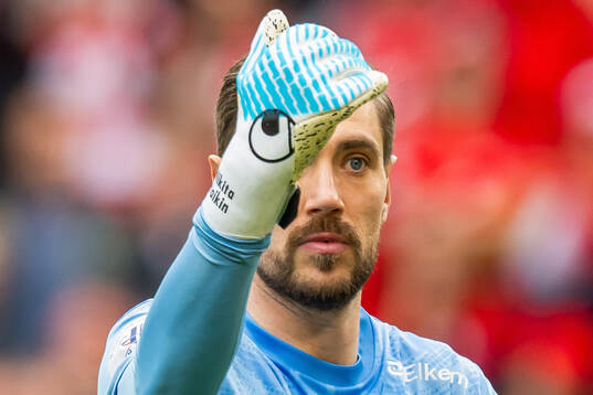 Goalkeeper Nikita Haikin of Bodø/Glimt