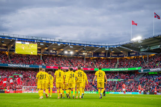 Andreas Helmersen and players Bodø/Glimt