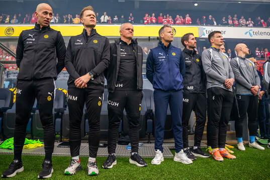 Assistant coach Gaute Ugelstad Helstrup, head coach Kjetil