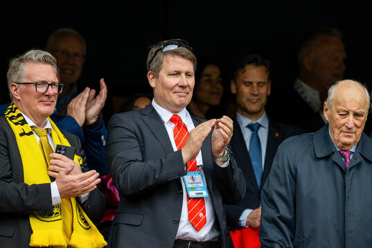Inge Henning Andersen, chairman of Bodø/Glimt, Aslak