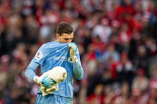 Goalkeeper Nikita Haikin of Bodø/Glimt