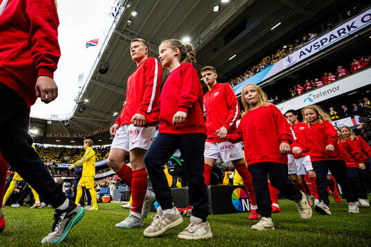Kristian Eriksen and Thore Pedersen of Brann
