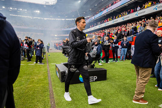 Head coach Freyr Alexandersson of Brann