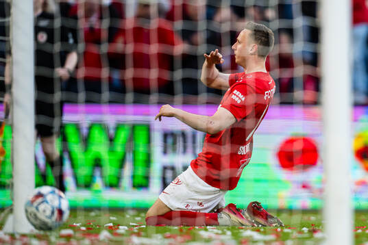 Joachim Soltvedt of Brann celebrates
