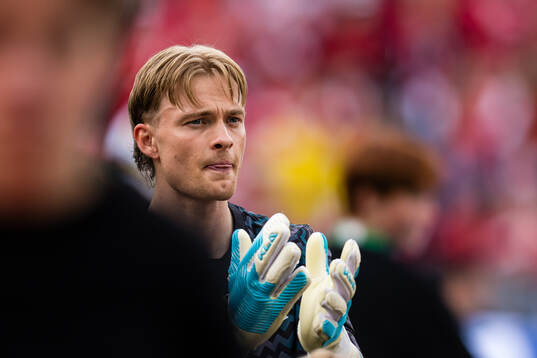 Goalkeeper Simen Vidtun Nilsen of Brann