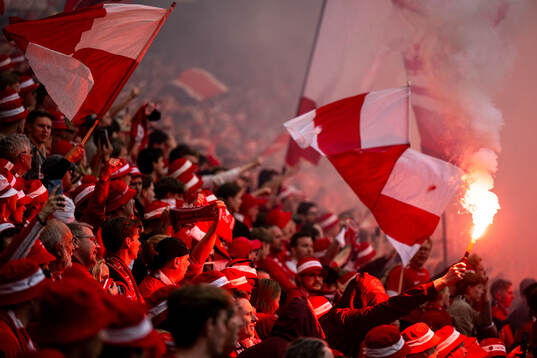 Supporters of Brann