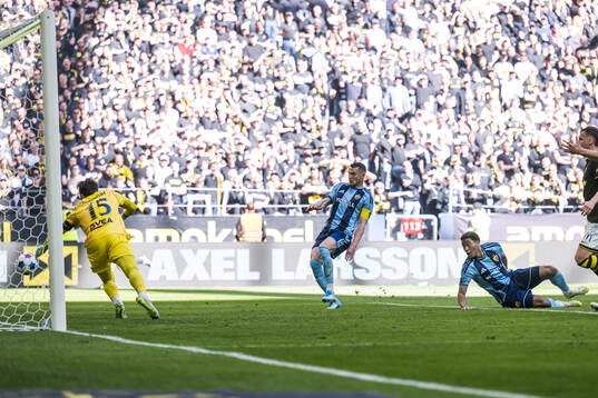 Djurgårdens Mikael Marques jublar
