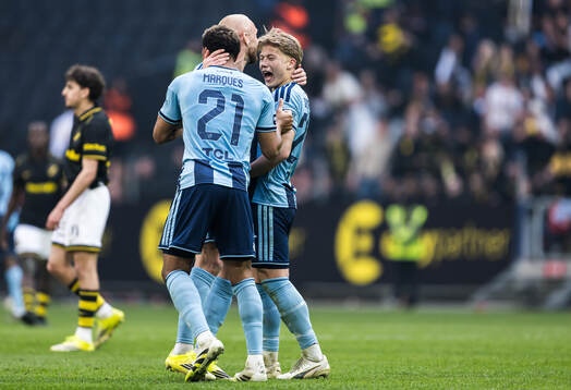 Djurgårdens Mikael Marques, Adam Ståhl och Matias
