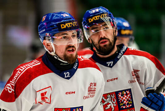 Jiri Cernoch of Czech Republic looks dejected