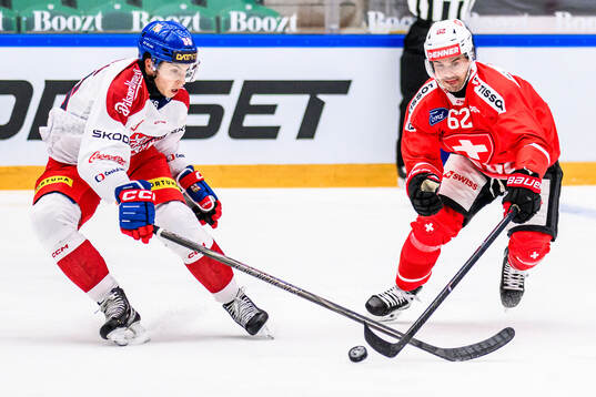 Tomas Cibulka of Czech Republic and Denis Malgin of