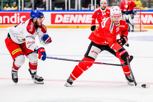 Ondrej Beranek of Czech Republic and Tyler Moy of