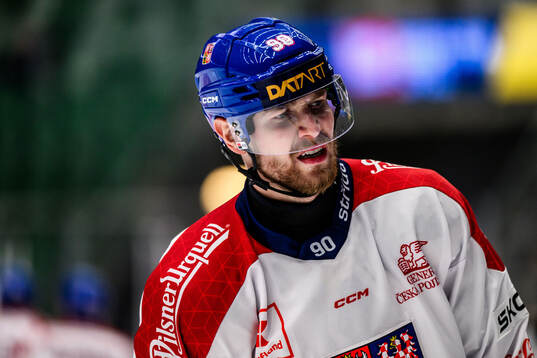 Adam Klapka of Czech Republic looks dejected