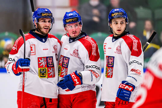 Jan Mandat of Czech Republic celebrates