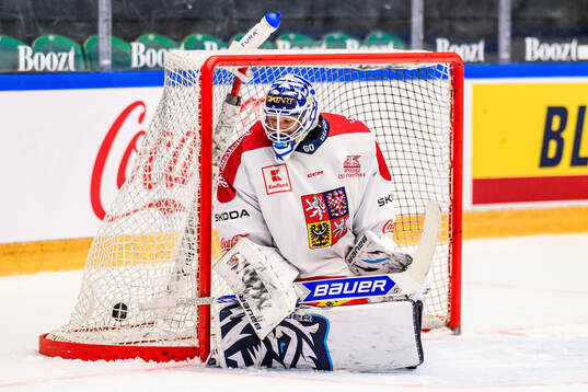 Czech Republic goaltender Petr Kvaca