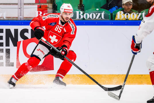 Sven Andrighetto of Switzerland