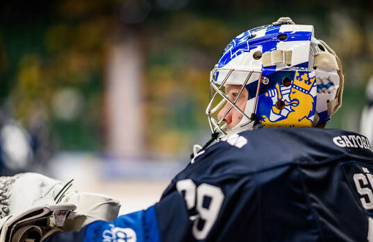 Goaltender Harri Säteri of Finland
