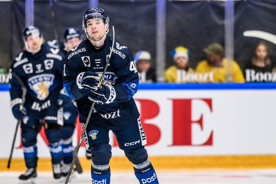 Ville Heinola of Finland celebrating