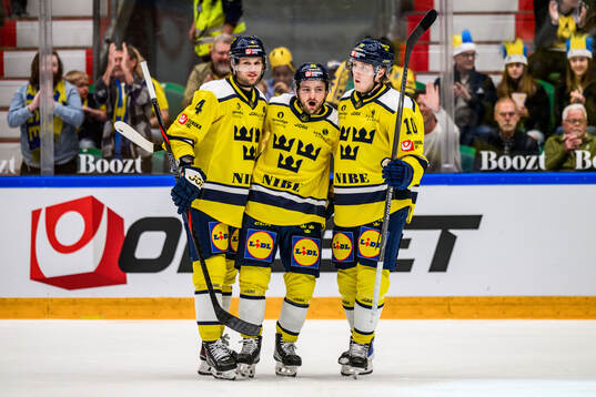 Jacob Larsson, Erik Brännström and Simon Holmström of