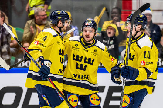 Jacob Larsson, Erik Brännström and Simon Holmström of