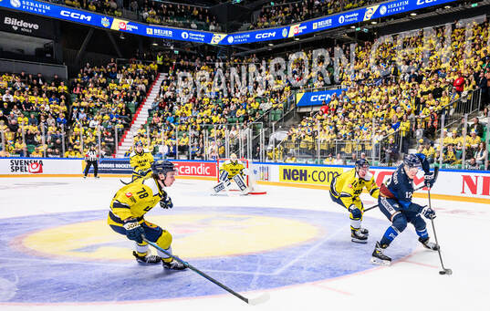 Sascha Boumedienne of Sweden and Jesse Puljujärvi of