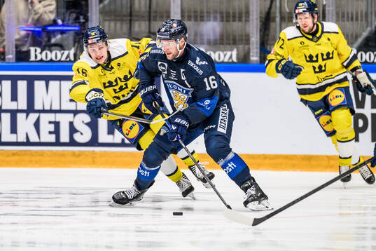 Anton Frondell and Jacob De La Rose of Sweden