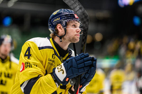 Jacob Larsson of Sweden looks dejected
