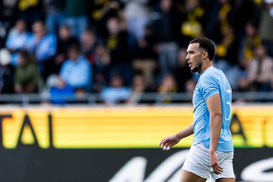 Malmö FFs Andrej Djuric deppar