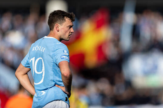 Malmö FFs Colin Rösler deppar