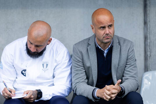 Malmö FFs assisterande tränare Guillermo Molins och