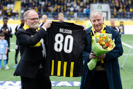 Häckens ordförande Anders Billström tackar av