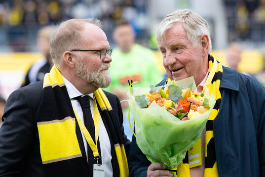 Häckens ordförande Anders Billström tackar av