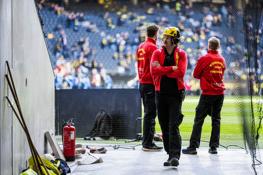 Räddningstjänst på plats