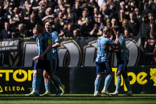 Djurgårdens Mikael Marques jublar
