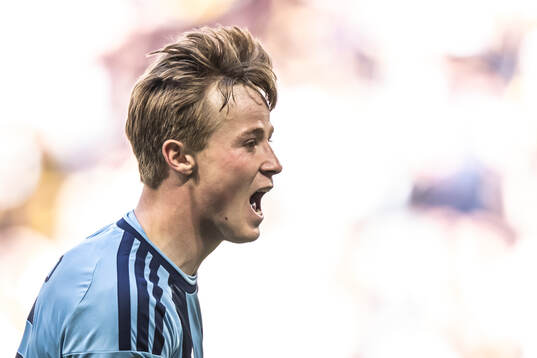 Djurgårdens Bo Hegland jublar