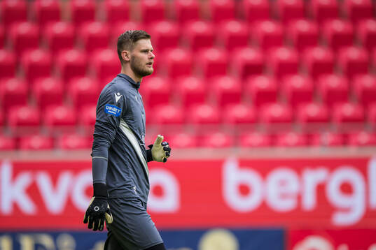 Halmstads målvakt Tim Rönning