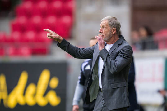 Halmstads tränare Stuart Baxter