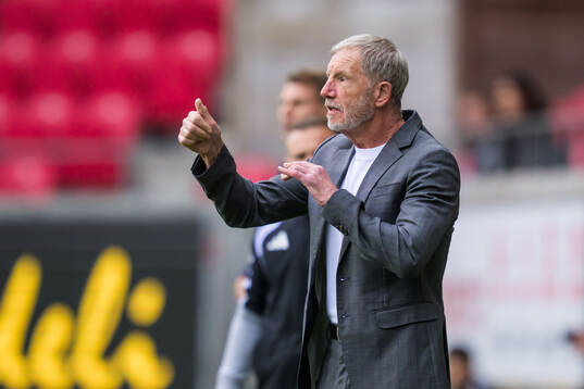 Halmstads tränare Stuart Baxter