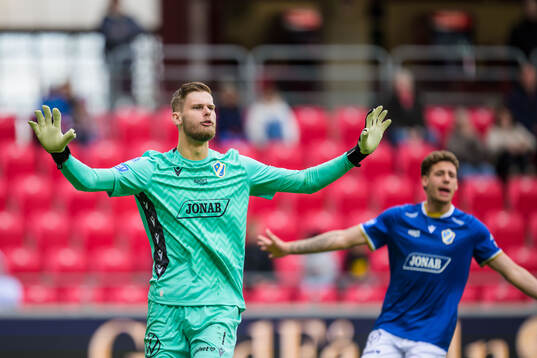 Halmstads målvakt Tim Rönning