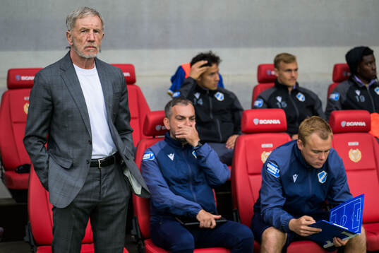 Halmstads tränare Stuart Baxter