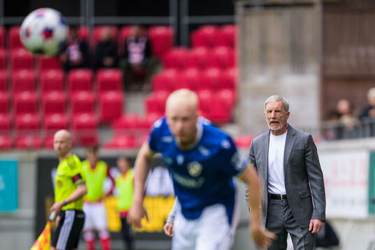 Halmstads tränare Stuart Baxter